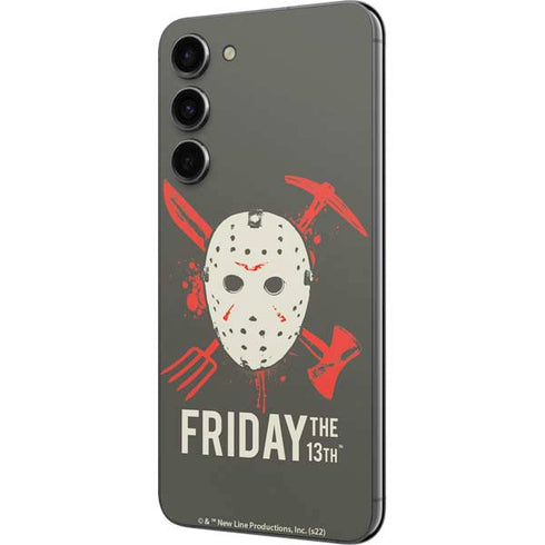 Warner Bros Friday the 13th Jason Voorhees Mask Galaxy S23 Plus Skin