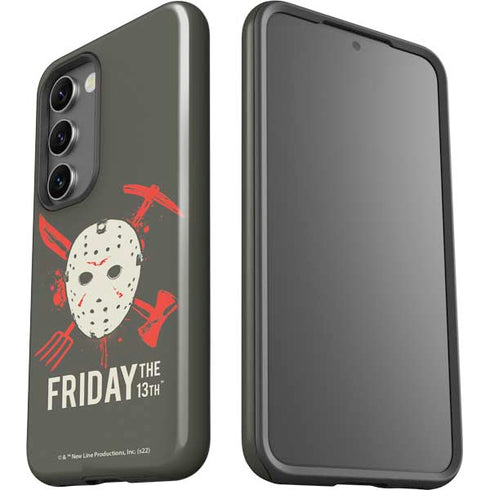 Warner Bros Friday the 13th Jason Voorhees Mask Galaxy S23 Pro Case
