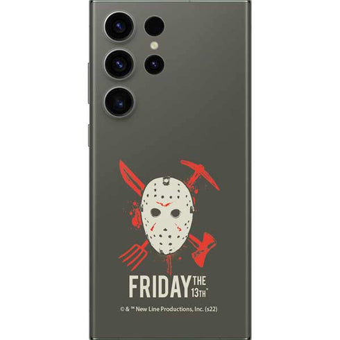 Warner Bros Friday the 13th Jason Voorhees Mask Galaxy S23 Ultra Skin
