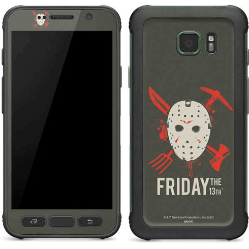Warner Bros Friday the 13th Jason Voorhees Mask Galaxy S7 Active Skin