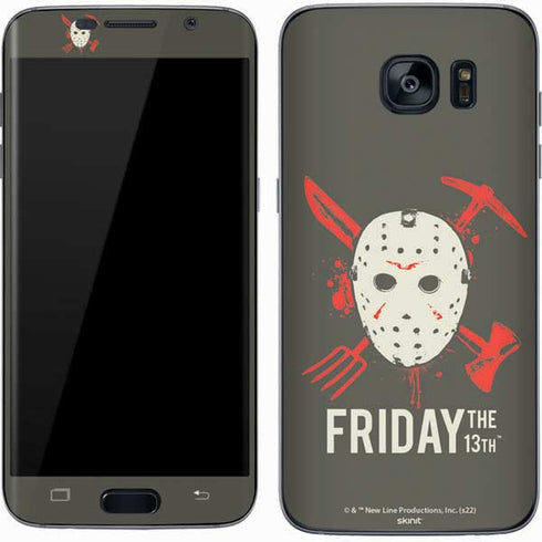 Warner Bros Friday the 13th Jason Voorhees Mask Galaxy S7 Skin