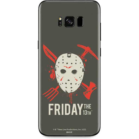 Warner Bros Friday the 13th Jason Voorhees Mask Galaxy S8 Plus Skin