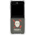 Warner Bros Friday the 13th Jason Voorhees Mask Galaxy Z Flip5 5G Clear Case