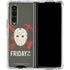 Warner Bros Friday the 13th Jason Voorhees Mask Galaxy Z Fold4 5G Clear Case