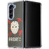 Warner Bros Friday the 13th Jason Voorhees Mask Galaxy Z Fold5 5G Clear Case