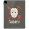 Warner Bros Friday the 13th Jason Voorhees Mask iPad Pro 12.9in (2020) Clear Case