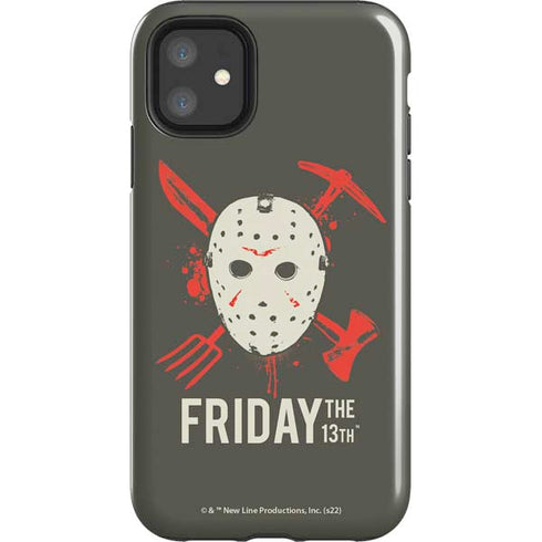 Warner Bros Friday the 13th Jason Voorhees Mask iPhone 11 Impact Case