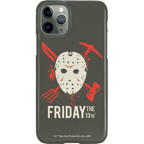 Warner Bros Friday the 13th Jason Voorhees Mask iPhone 11 Pro Lite Case