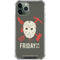 Warner Bros Friday the 13th Jason Voorhees Mask iPhone 11 Pro Max Clear Case