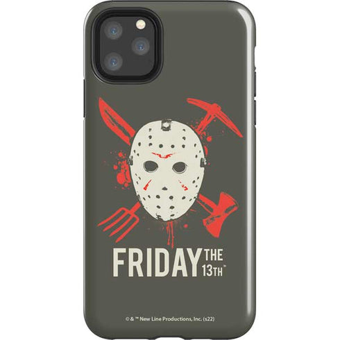 Warner Bros Friday the 13th Jason Voorhees Mask iPhone 11 Pro Max Impact Case