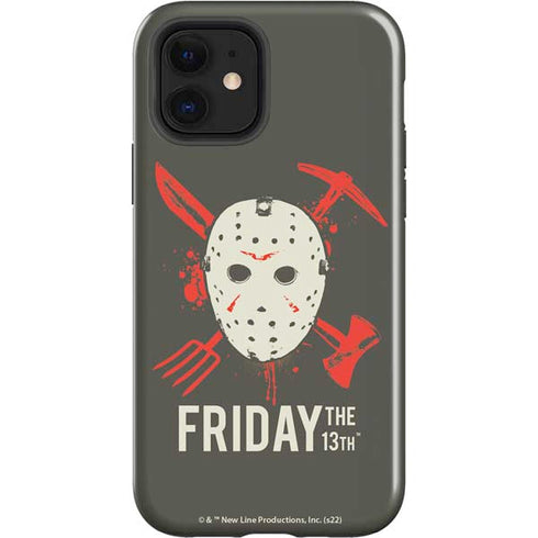 Warner Bros Friday the 13th Jason Voorhees Mask iPhone 12 Impact Case