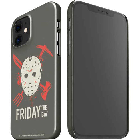 Warner Bros Friday the 13th Jason Voorhees Mask iPhone 12 Mini Lite Case