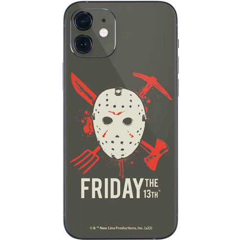 Warner Bros Friday the 13th Jason Voorhees Mask iPhone 12 Mini Skin