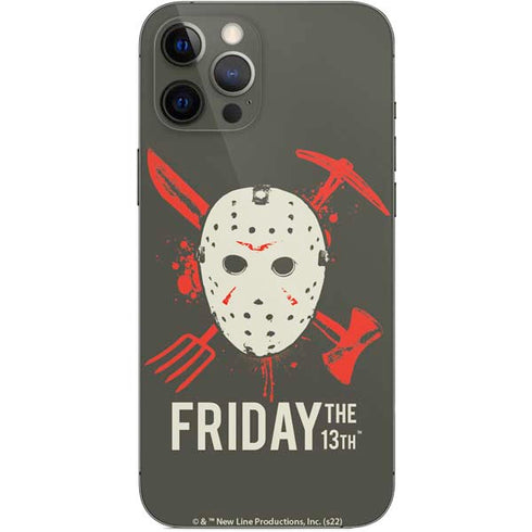 Warner Bros Friday the 13th Jason Voorhees Mask iPhone 12 Pro Max Skin