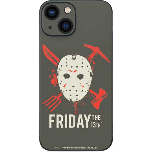 Warner Bros Friday the 13th Jason Voorhees Mask iPhone 13 Mini Skin