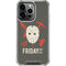 Warner Bros Friday the 13th Jason Voorhees Mask iPhone 15 Pro Clear Case
