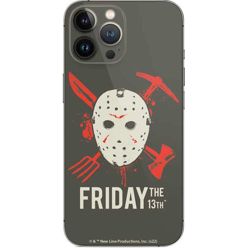 Warner Bros Friday the 13th Jason Voorhees Mask iPhone 14 Pro Max Skin