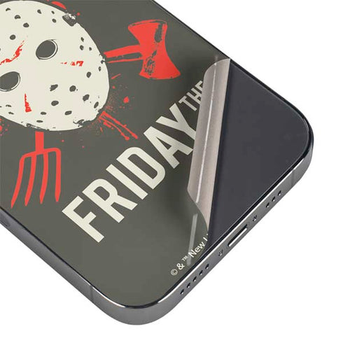 Warner Bros Friday the 13th Jason Voorhees Mask iPhone 14 Pro Max Skin