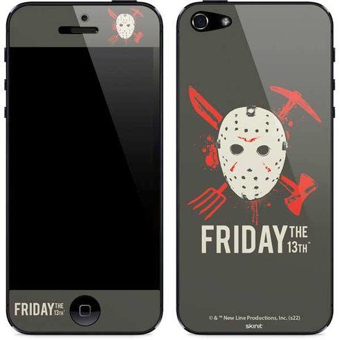 Warner Bros Friday the 13th Jason Voorhees Mask iPhone 5/5s/5SE Skin