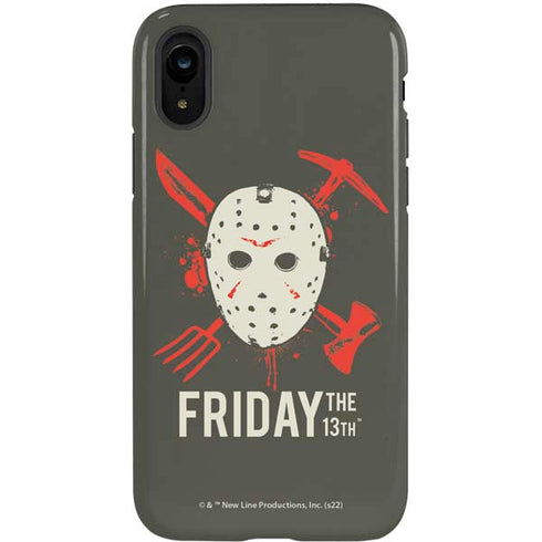 Warner Bros Friday the 13th Jason Voorhees Mask iPhone XR Pro Case