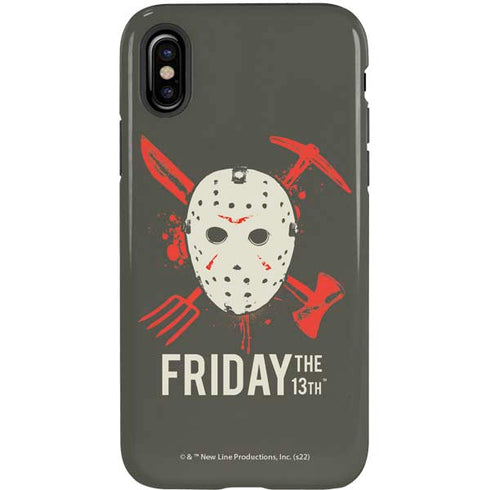 Warner Bros Friday the 13th Jason Voorhees Mask iPhone XS Pro Case