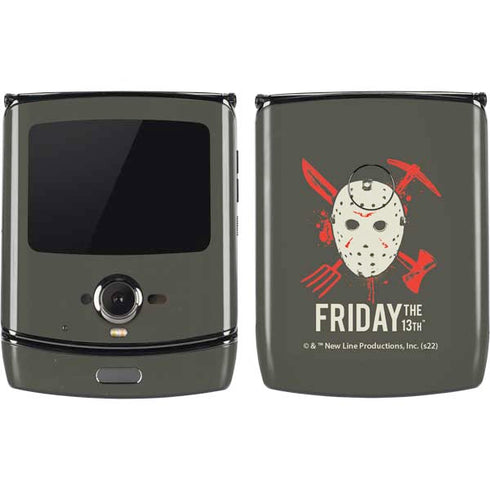 Warner Bros Friday the 13th Jason Voorhees Mask Motorola RAZR Skin