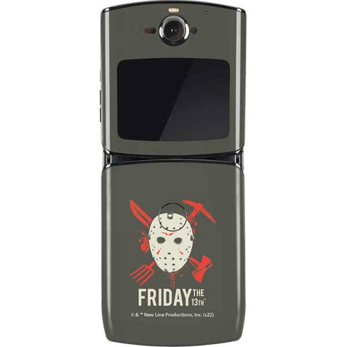 Warner Bros Friday the 13th Jason Voorhees Mask Motorola RAZR Skin