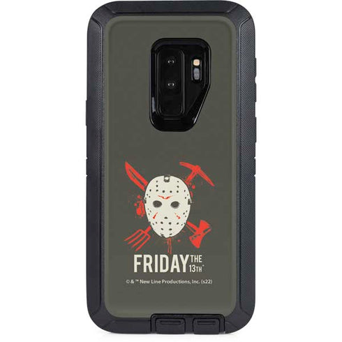 Warner Bros Friday the 13th Jason Voorhees Mask Otterbox Defender Galaxy Skin
