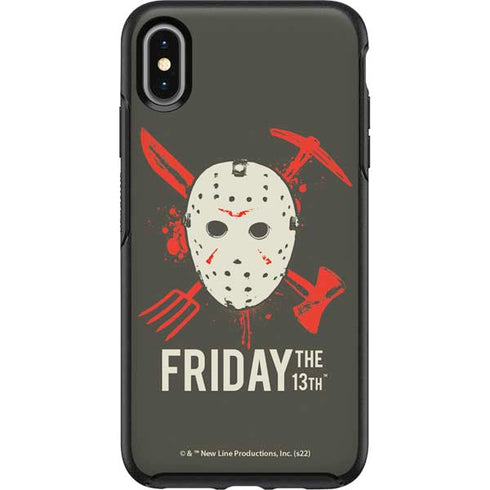 Warner Bros Friday the 13th Jason Voorhees Mask Otterbox Symmetry iPhone Skin
