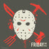 Warner Bros Friday the 13th Jason Voorhees Mask PS4 Slim Skin