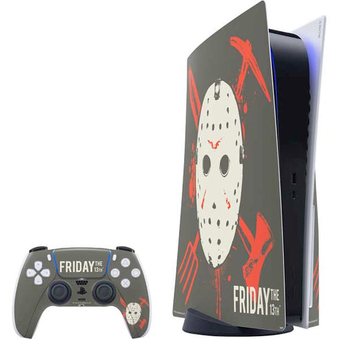 Warner Bros Friday the 13th Jason Voorhees Mask PS5 Bundle Skin
