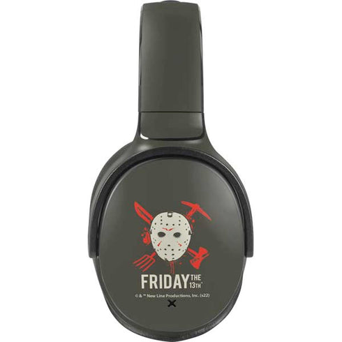 Warner Bros Friday the 13th Jason Voorhees Mask Skullcandy Venue Skin