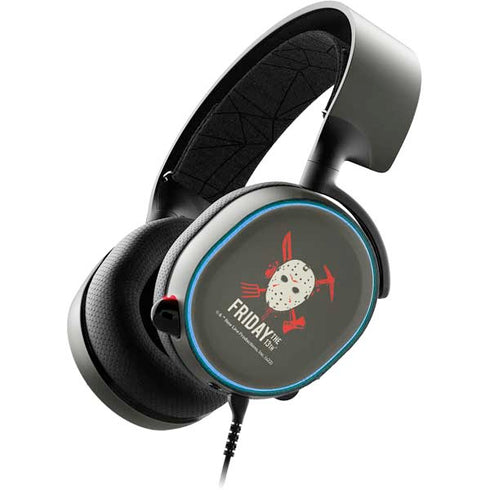 Warner Bros Friday the 13th Jason Voorhees Mask SteelSeries Arctis 3 Skin