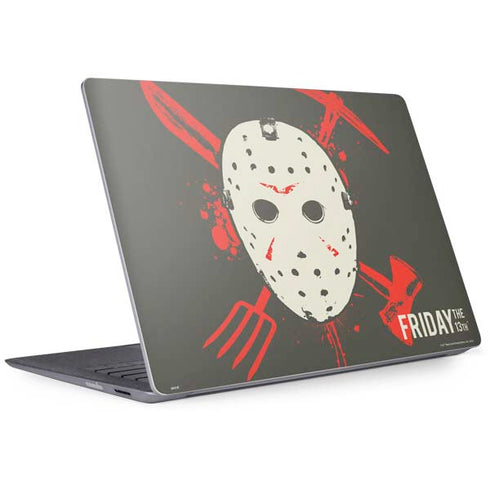 Warner Bros Friday the 13th Jason Voorhees Mask Surface Laptop 2 Skin