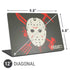 Warner Bros Friday the 13th Jason Voorhees Mask Universal Laptop 12in (9.8 x 6.8in) Skin