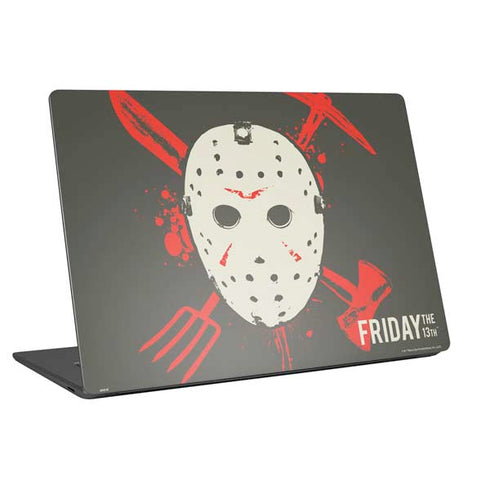 Warner Bros Friday the 13th Jason Voorhees Mask Universal Laptop 12in (9.8 x 6.8in) Skin