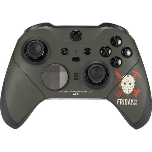 Warner Bros Friday the 13th Jason Voorhees Mask Xbox Elite Wireless Controller Series 2 Skin