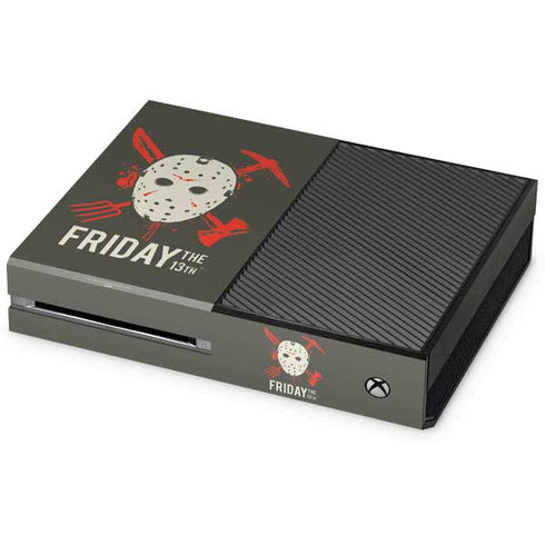 Warner Bros Friday the 13th Jason Voorhees Mask Xbox One Console Skin