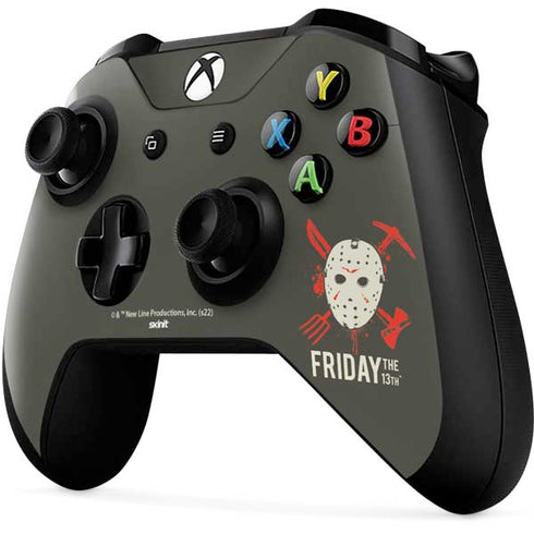 Warner Bros Friday the 13th Jason Voorhees Mask Xbox One X Controller Skin