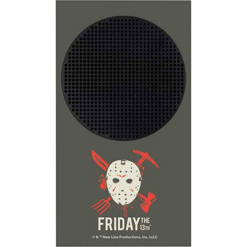 Warner Bros Friday the 13th Jason Voorhees Mask Xbox Series S Console Skin