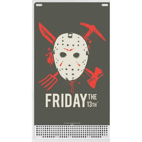 Warner Bros Friday the 13th Jason Voorhees Mask Xbox Series S Console Skin