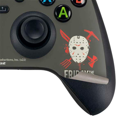 Warner Bros Friday the 13th Jason Voorhees Mask Xbox Series X Controller Skin