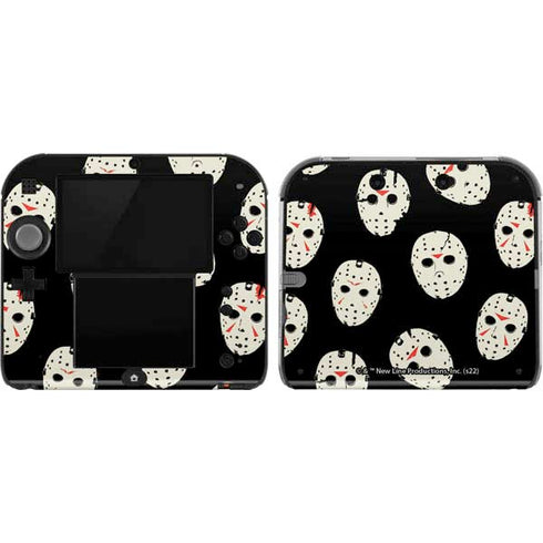 Warner Bros Friday the 13th Jason Voorhees Pattern Nintendo 2DS Skin