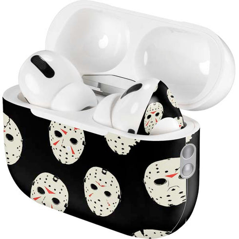 Warner Bros Friday the 13th Jason Voorhees Pattern AirPods Pro 2nd Gen Skin