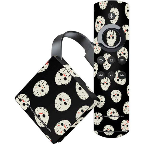 Warner Bros Friday the 13th Jason Voorhees Pattern Amazon Fire TV Skin