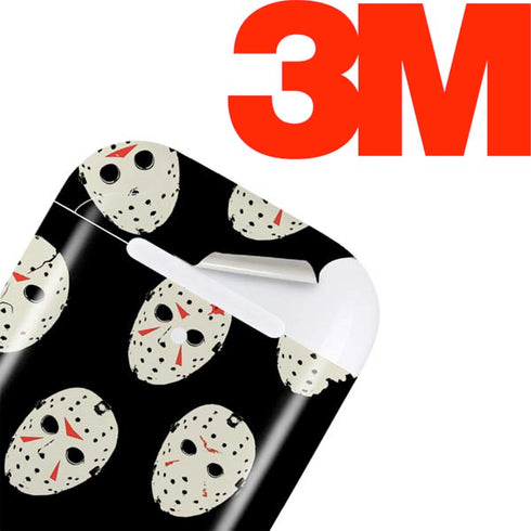 Warner Bros Friday the 13th Jason Voorhees Pattern Apple AirPods 2 Skin
