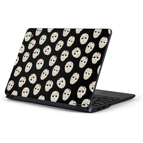 Warner Bros Friday the 13th Jason Voorhees Pattern Samsung Chromebook Skin