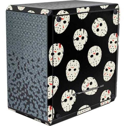 Warner Bros Friday the 13th Jason Voorhees Pattern Cooler Master MasterBox Q300L Mini Tower Skin