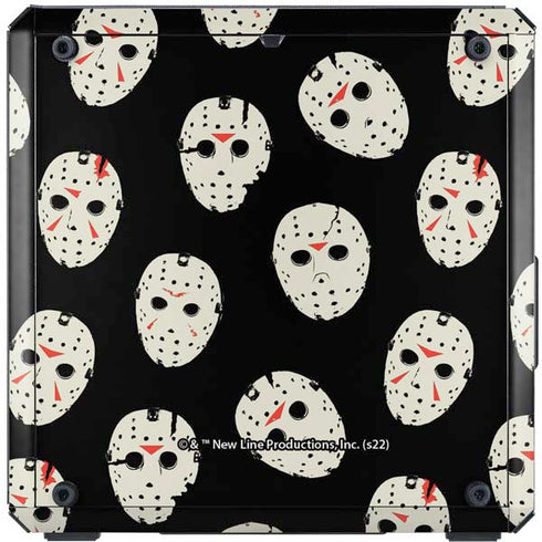 Warner Bros Friday the 13th Jason Voorhees Pattern Cooler Master MasterBox Q300L Mini Tower Skin
