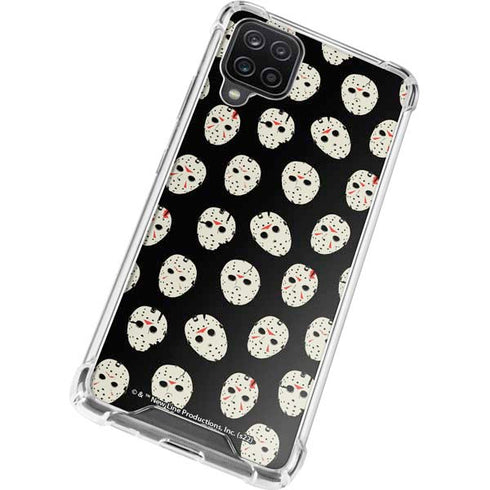 Warner Bros Friday the 13th Jason Voorhees Pattern Galaxy A12 Clear Case